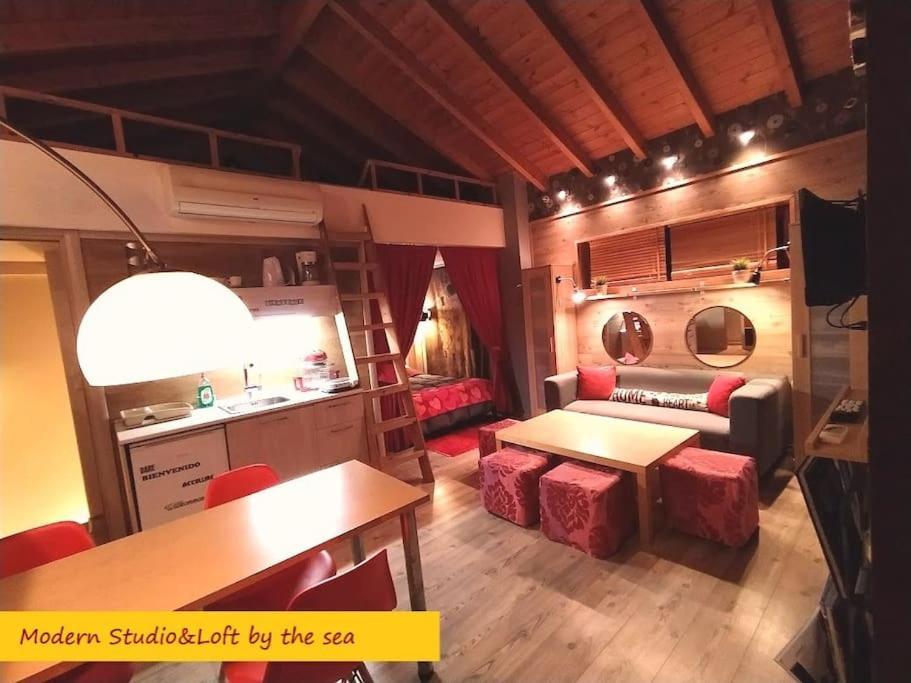 Вилла Modern Studio&Loft By The Sea Эпаноми Экстерьер фото