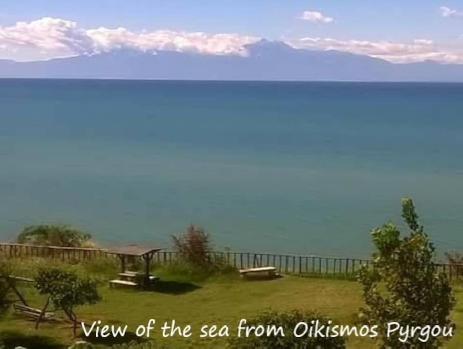 Вилла Modern Studio&Loft By The Sea Эпаноми Экстерьер фото