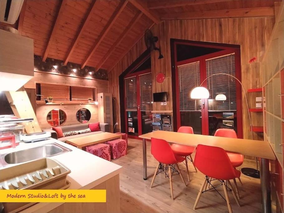 Вилла Modern Studio&Loft By The Sea Эпаноми Экстерьер фото